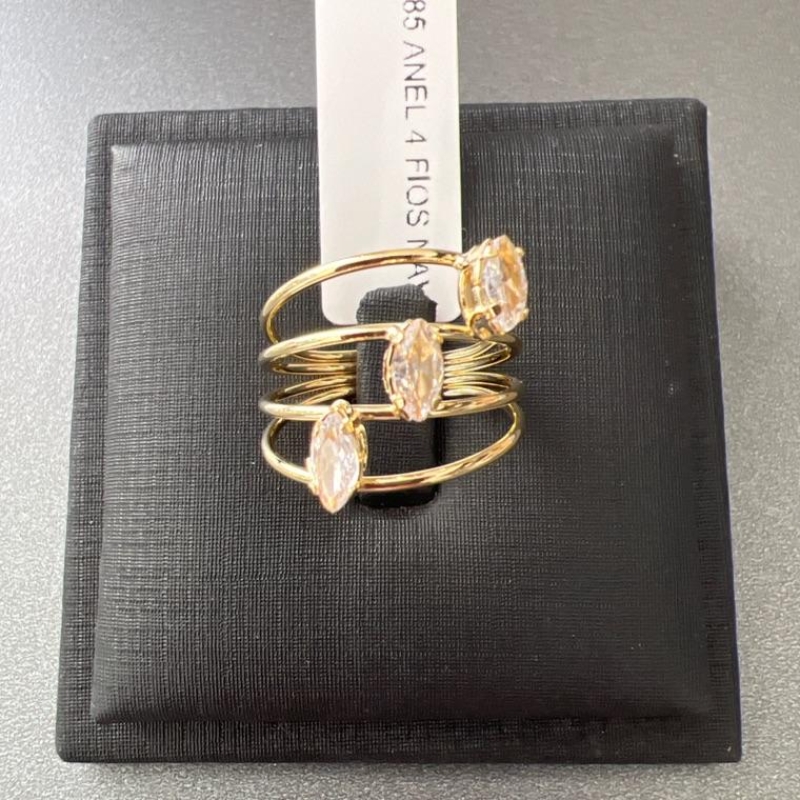 A0985 ANEL 4 FIOS  NAVETE ZIR