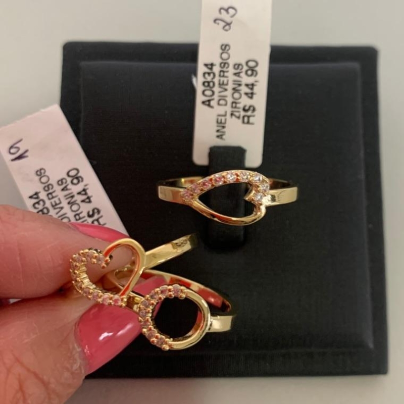 ANEL DIVERSOS ZIRONIAS