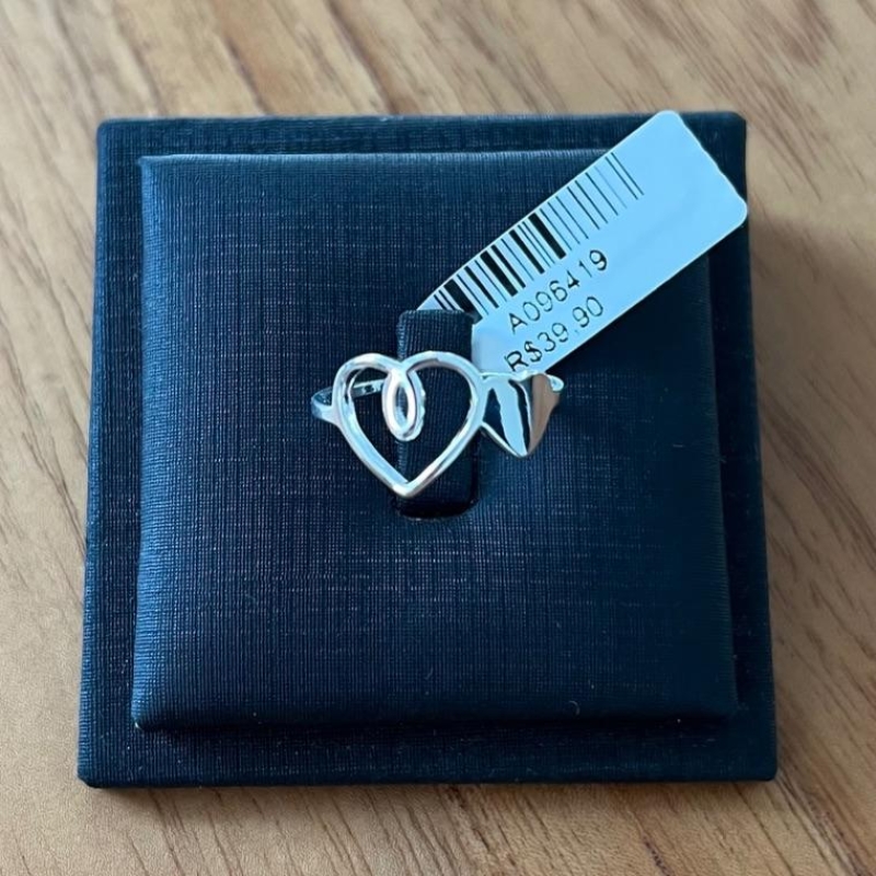 ANEL DOIS CORAÇÕES