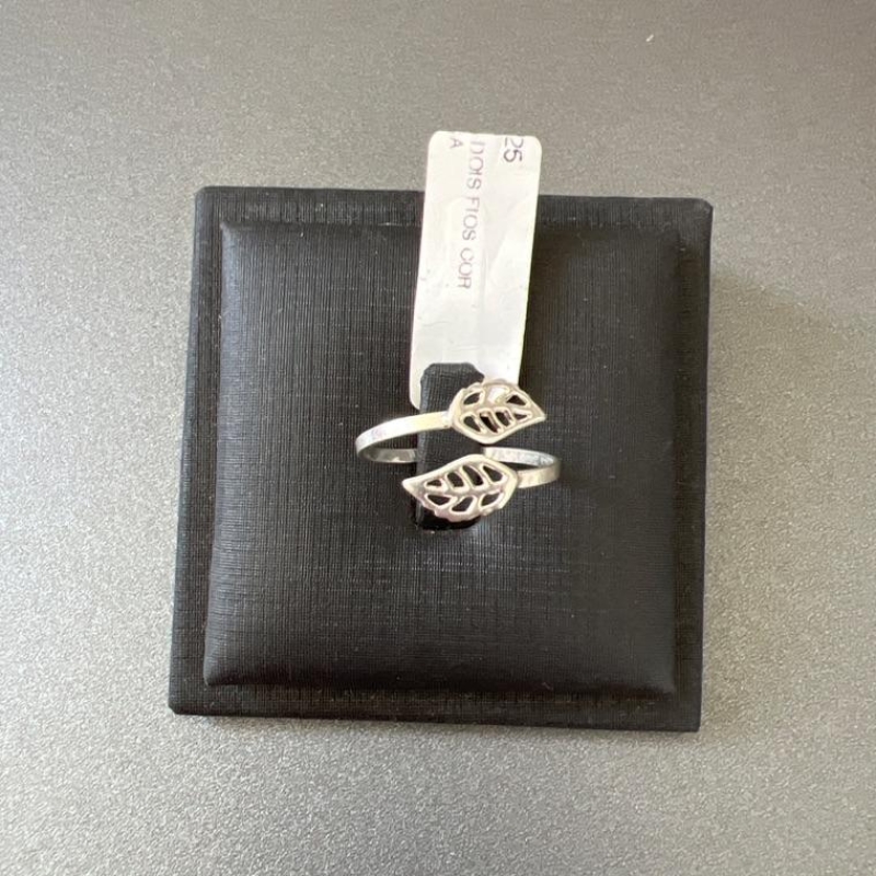 ANEL DOIS FIOS COR PEDRA