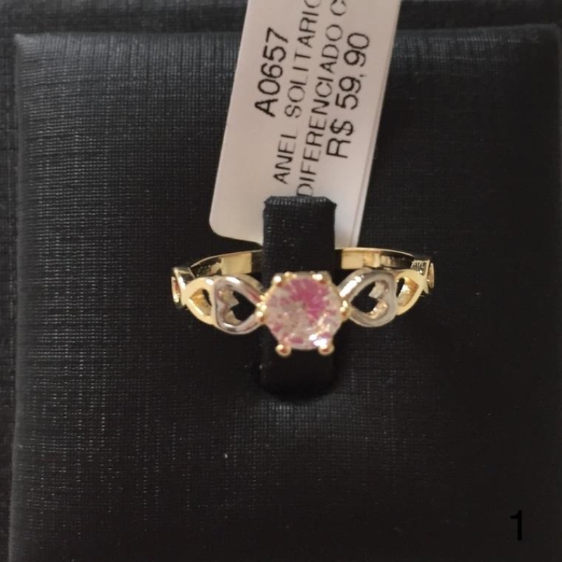 ANEL SOLITARIO DIFERENCIADO CR