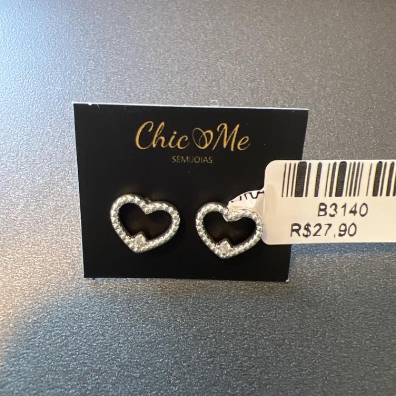 B3140 BRINCO CORAÇÃO PEDRA