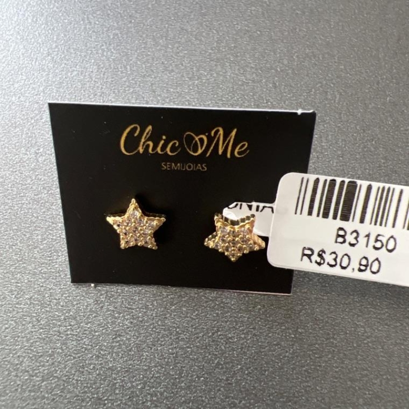 B3150 BRINCOESTRELA ZIRCONIAS
