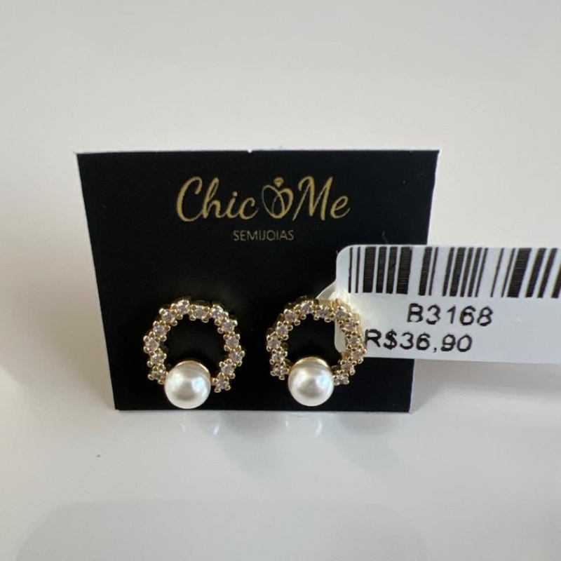 B3168 BRINCO RED ZIRC PEROLA