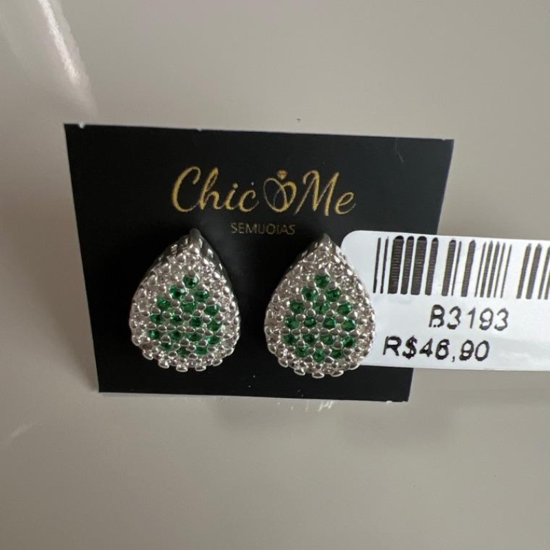 B3193 BRINCO GOTA ZIRCONIAS