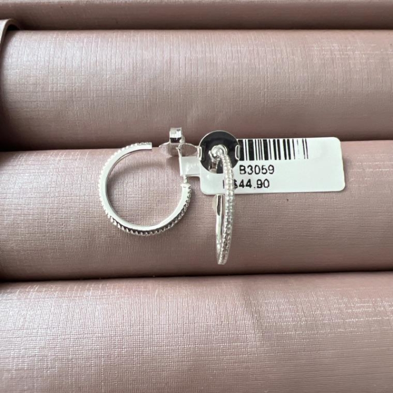 BRINCO ARGOLA ZIRCONIAS