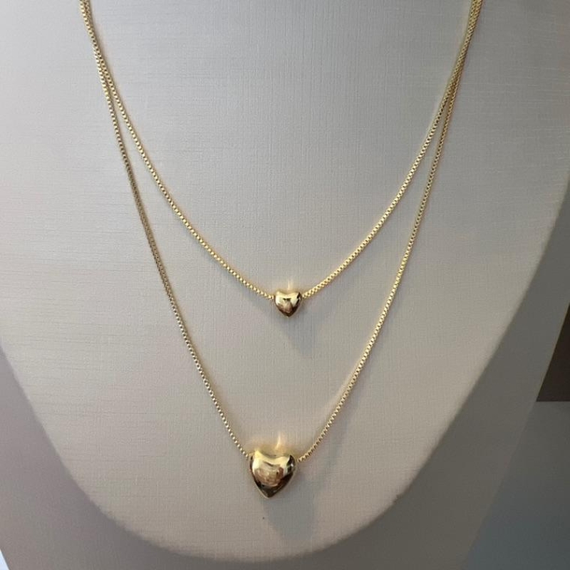 C1707  CORRENTE DUPLA CORAÇÃO