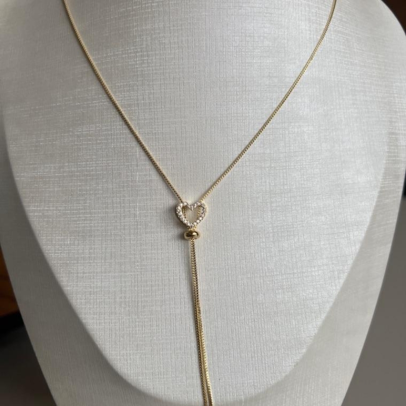 C1720 CORRENTE GRAVATINHA CORAÇÃO