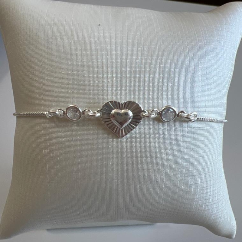 P1330 PULSEIRA  CORAÇÃO PEDRAS