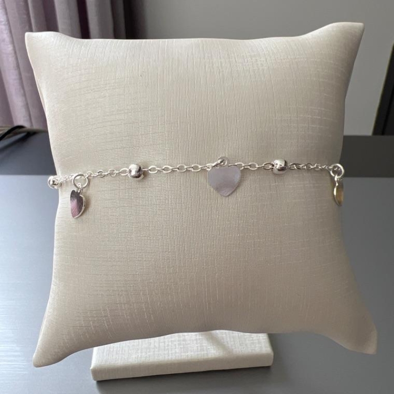 P1717 PULSEIRA  BOLINHA CORAÇÕES