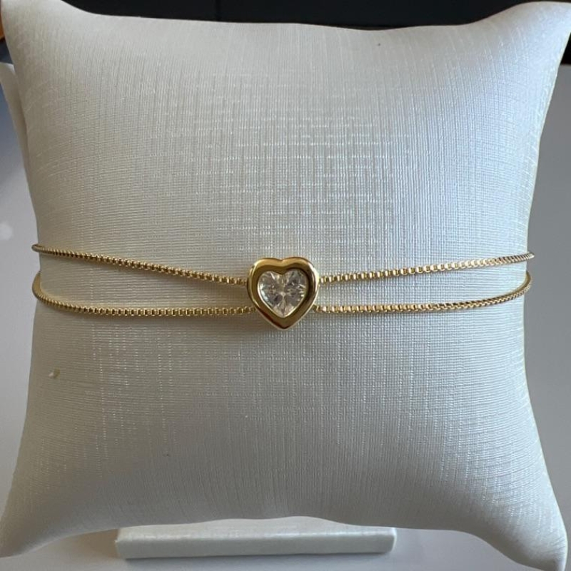 P1738 PULSEIRA DUPLA CORAÇÃO