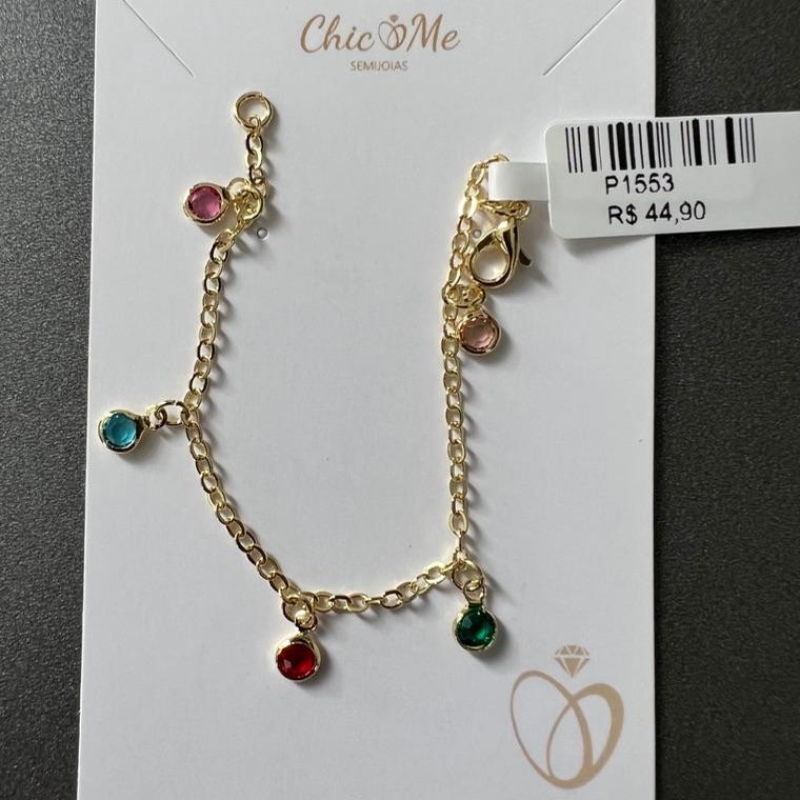 PULSEIRSA INFANTIL PEDRINHAS