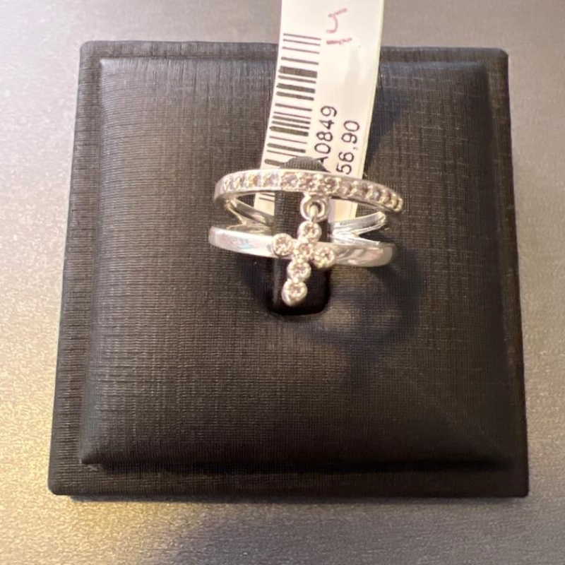 ANEL PINGENTE CRUXIFIXO ZIR