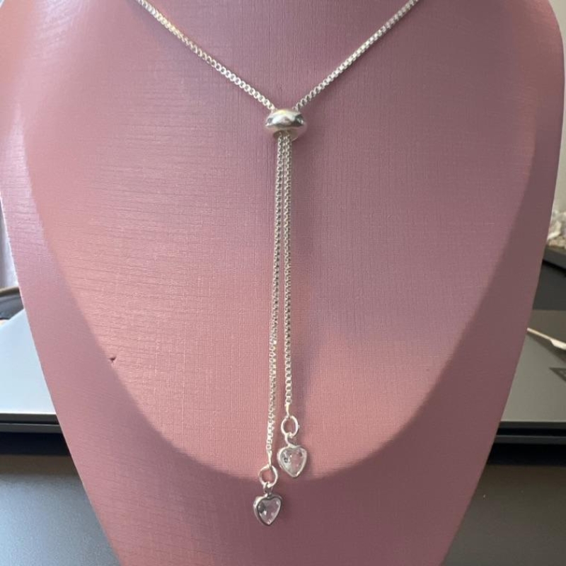 C1763 CORRENTE GRAVATINHA CORAÇÕES