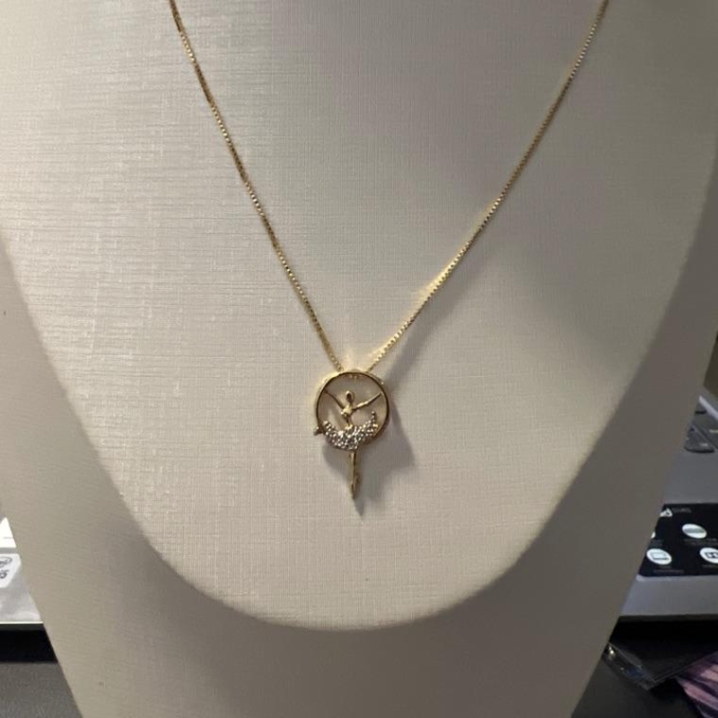 COR PINGENTE BAILARINA