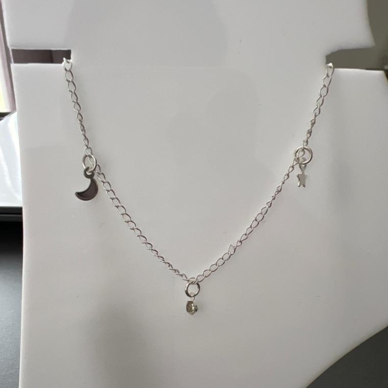 T0266 TORNOZELEIRA LUA ESTRELA