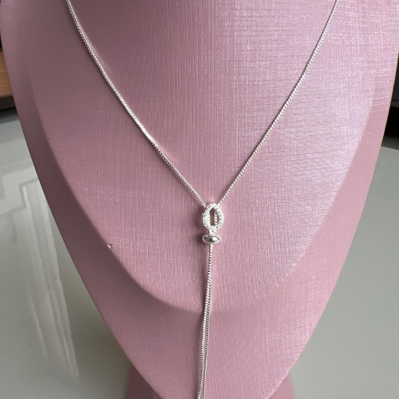 C1832 CORRENTE GRAVATINHA GOTA ZIRCONIAS