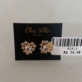 BRINCO CORAÇÃO ZIRC BRINCO CORAÇÃO ZIRC