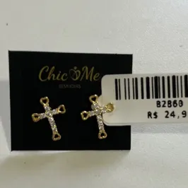 BRINCO CRUCIFIXO BRINCO CRUCIFIXO
