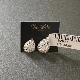 BRINCO GOTA ZIRCONIAS BRINCO GOTA ZIRCONIAS