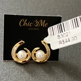 BRINCO NEW PEROLA BRINCO NEW PEROLA