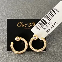 BRINCO NEW ZIRCONIAS BRINCO NEW ZIRCONIAS