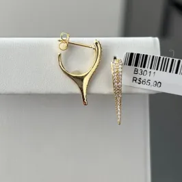 BRINCO NEW ZIRCONIAS BRINCO NEW ZIRCONIAS