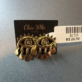 BRINCO OLHO DIFERENCIADO BRINCO OLHO DIFERENCIADO