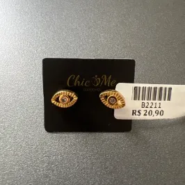 BRINCO OLHO PEDRA BRINCO OLHO PEDRA