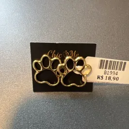 BRINCO PATINHA CACHORRO BRINCO PATINHA CACHORRO
