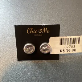 BRINCO RED CORAÇÃO BRINCO RED CORAÇÃO