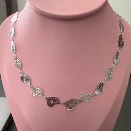 CHOKER CORAÇÕES FLOR CHOKER CORAÇÕES FLOR