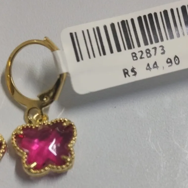 BRINCO ARGOLA BUTTERFLY BRINCO ARGOLA BUTTERFLY