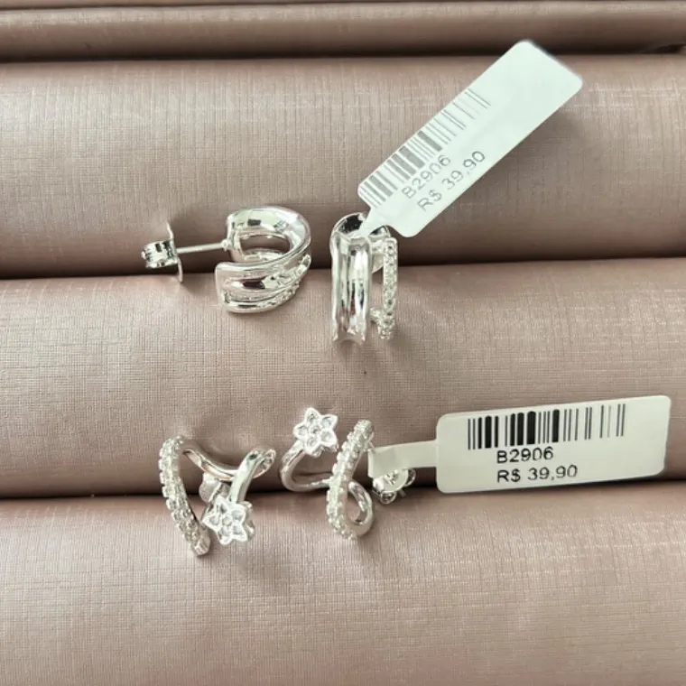 BRINCO ARGOLA GF ZIRCONIA BRINCO ARGOLA GF ZIRCONIA