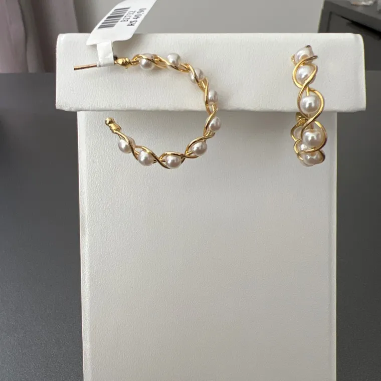 BRINCO ARGOLA PEROLA BRINCO ARGOLA PEROLA