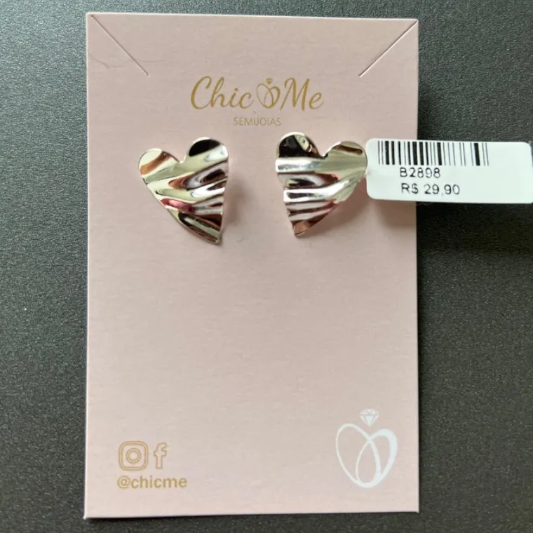 BRINCO CORAÇÃO BRINCO CORAÇÃO