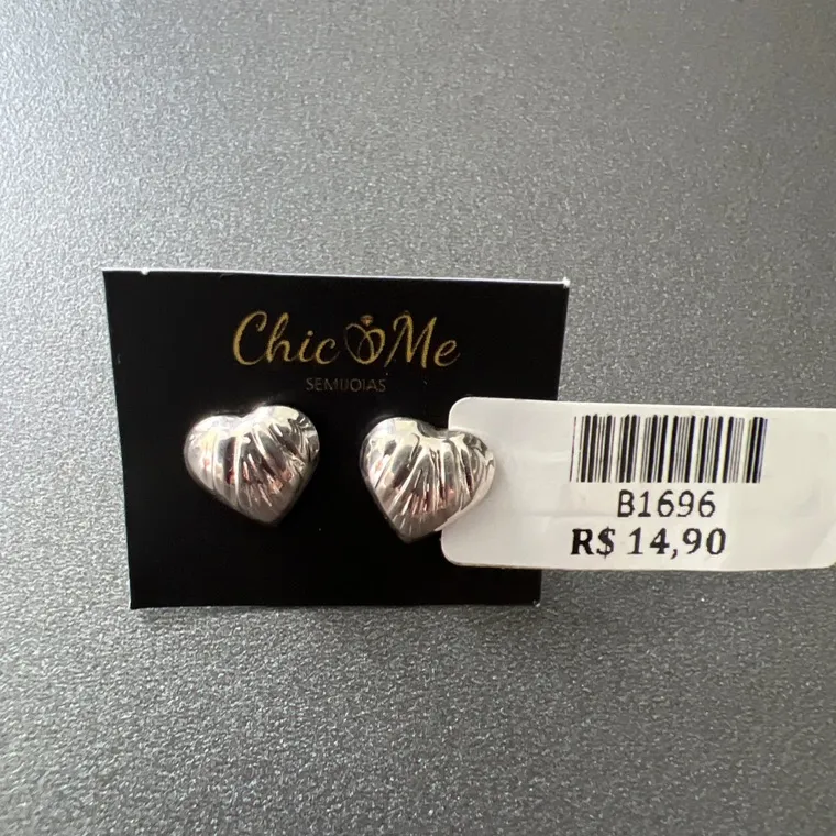 BRINCO CORAÇÃO TRIO M BRINCO CORAÇÃO TRIO M