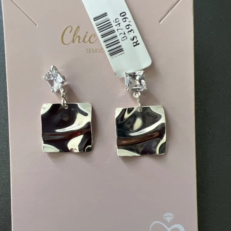 BRINCO FIO PEDRA RED BRINCO FIO PEDRA RED