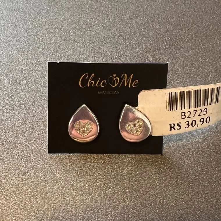 BRINCO GOTA COR. ZIRCONIA BRINCO GOTA COR. ZIRCONIA