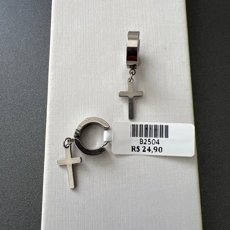 BRINCO MASC ARG DIV /PIERCING AÇO BRINCO MASC ARG DIV /PIERCING AÇO