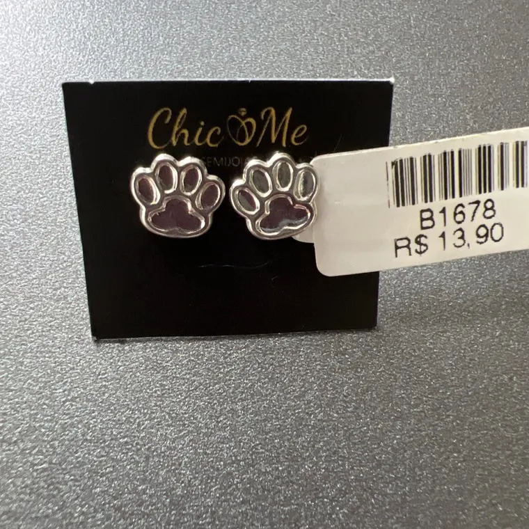 BRINCO PATINHA CACHORRO BRINCO PATINHA CACHORRO