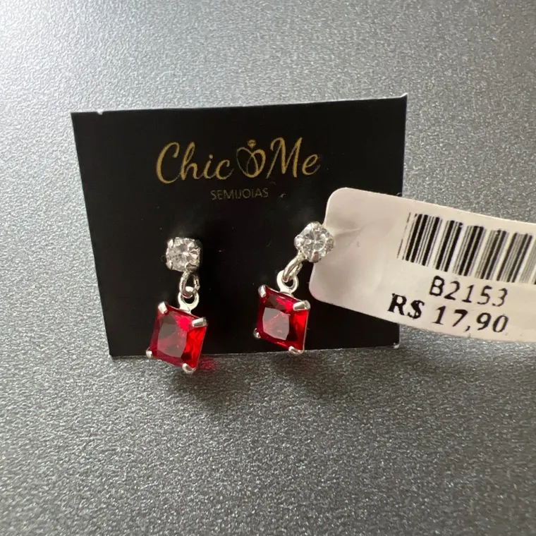 BRINCO PEDRA GOTA PEDRA BRINCO PEDRA GOTA PEDRA