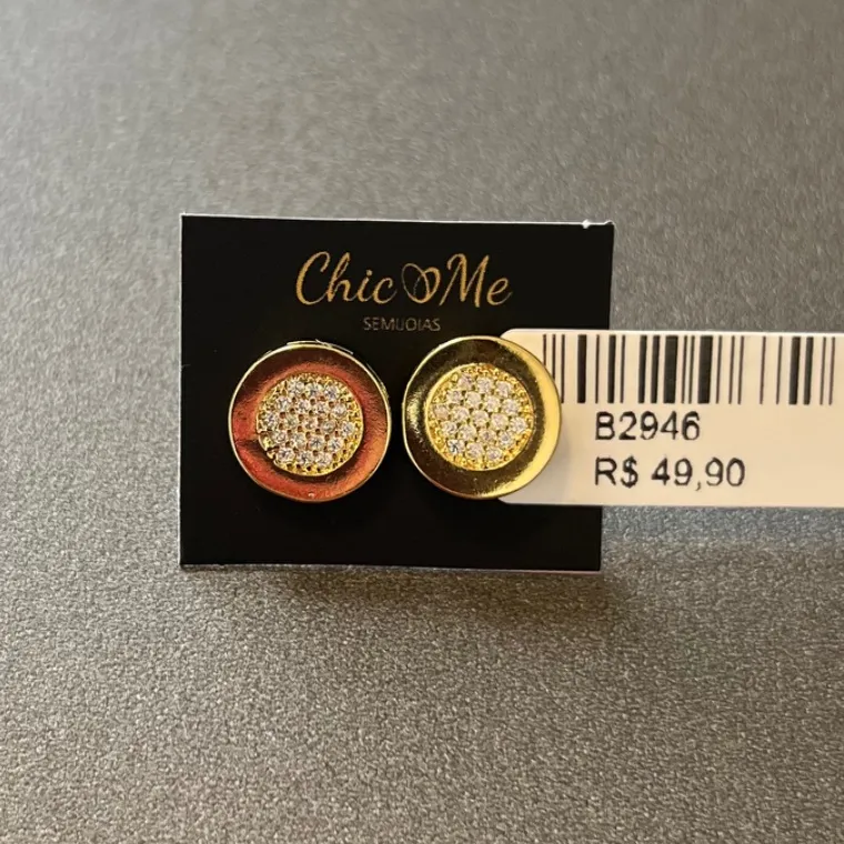 BRINCO RED ZIRCONIAS BRINCO RED ZIRCONIAS