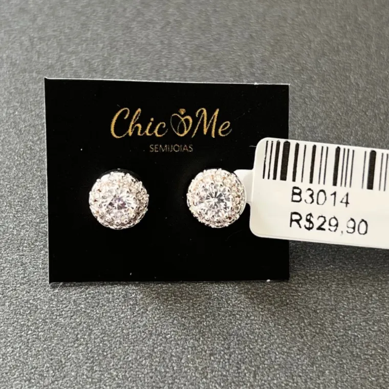 BRINCO RED ZIRCONIAS BRINCO RED ZIRCONIAS