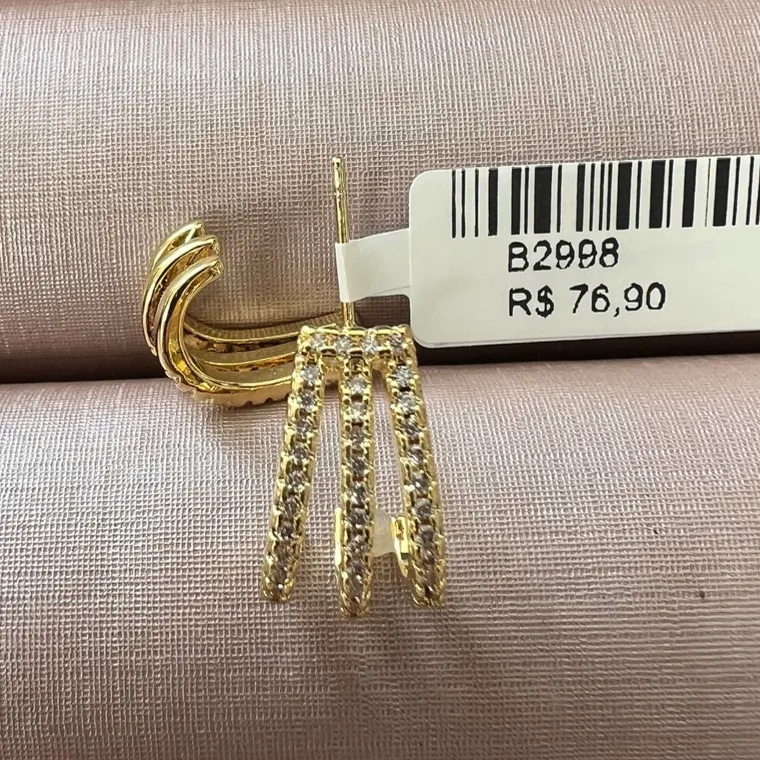 BRINCO TRES FIOS ZIRC