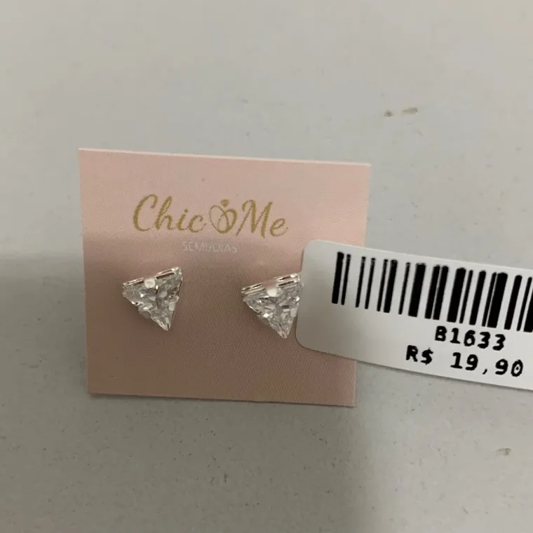 BRINCO TRIANGULO ZIRCONIA