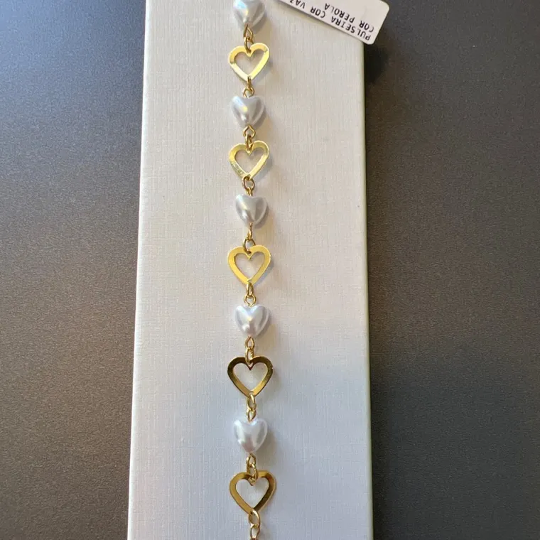 PULSEIRA COR VAZ COR PEROLA PULSEIRA COR VAZ COR PEROLA