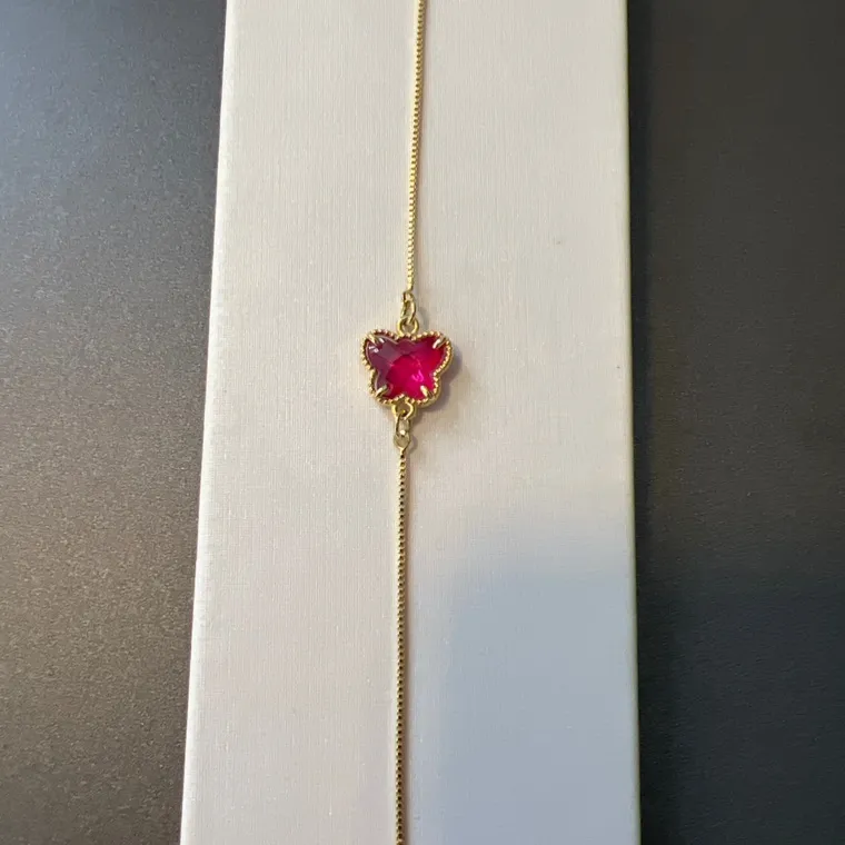 PULSEIRA CORAÇÃO / BORBOLETA