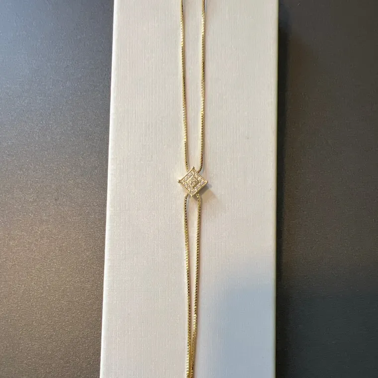 PULSEIRA DUPLA ZIRCONIAS PULSEIRA DUPLA ZIRCONIAS