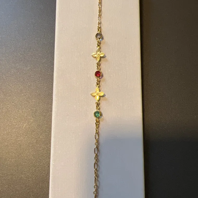 PULSEIRA FLORZINHA PEDRA PULSEIRA FLORZINHA PEDRA